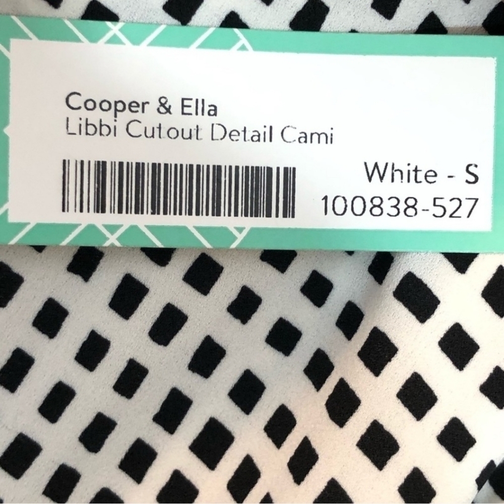 cooper & ella Libbi Cutout Detail Cami Size Small - Picture 7 of 9